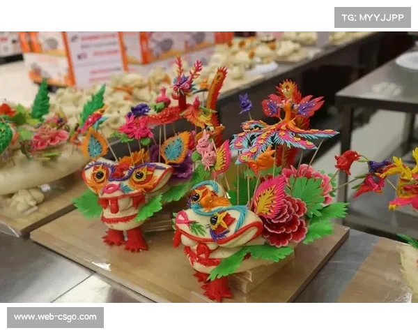 商洛非遗面花亮相赛事，成外宾争相品尝美食